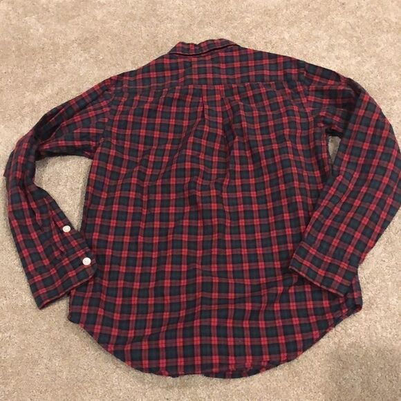 CHAPS boys long sleeve button down shirt size small . - Picture 4 of 5